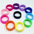 thumbnail image 4 of Bandas elásticas para el pelo para niña y mujer, accesorios de goma para la cabeza, tocado de ligas, coletas, herramienta de cola de cerdo DIY, 50 unidades por juego, 4 of 4