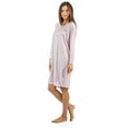 thumbnail image 2 of Casual Nights Women's Floral Pintucked Long Sleeve Nightgown, 2 of 2