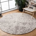thumbnail image 2 of SAFAVIEH Restoration Vintage Delmar Abstract Area Rug, Beige/Ivory, 6' x 6' Round, 2 of 8