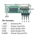 thumbnail image 5 of 433 Mhz Superheterodyne Rf Receiver And Transmitter Module Remote Control, 5 of 7