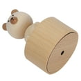 thumbnail image 4 of Caja de música Sincero de madera con mecanismo de relojería oso regalo perfecto para niños, 4 of 10