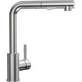 thumbnail image 1 of Kitchen Faucet with Pull-Out Sprayer and 2 Spray Modes, Kitchen Mixer Tap with 360° Rotating Pull-Out Sprayer, Hot & Cold Water Available, 1 of 5