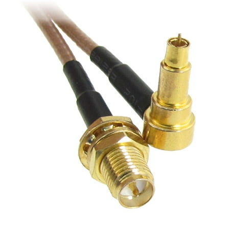 - Unique Bargains Unique Bargains CRC9 Male to RP-SMA Female Antenna RF Adapter Connector Coax Cable 12.2