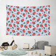 thumbnail image 6 of Xecao Strawberries Print Tapestry, Wall Hanging Room Funny Decor, Backdrop Room Decor for Bedroom Living Room dormitory, 6 of 8