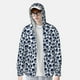 thumbnail image 2 of Balery black Skull white Sudadera ligera de manga larga con capucha y protección solar UPF 50+ para hombre y mujer, ideal para pesca y running-Small, 2 of 7