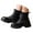 Black, variant on Short Rain Boots Women Waterproof Fashion Waterproof Chelsea Rainboots Outdoor Garden Shoes Ankle Mud Boots