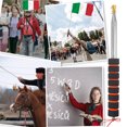 thumbnail image 4 of Becaristey Black Blue Telescopic Flag Pole Adjustable Height For Easy Display Compact And Lightweight Premium, 4 of 6