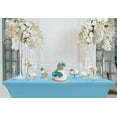 thumbnail image 6 of Utopia Kitchen Spandex Tablecloth 2 Pack [6FT, Blue Mist] Tight, Fitted, Washable and Wrinkle Resistant Stretch Rectangular Patio Table Cover for Event, Wedding, Banquet & Parties [72Lx30Wx30H Inch], 6 of 9