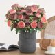 thumbnail image 1 of Flor de imitación para decoración del hogar, boda, flores artificiales de pared., 1 of 4