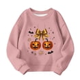 thumbnail image 5 of hengsof Girls Sweatshirts Halloween Printed Long Sleeve Crewneck Pullover Toddler Kids Winter Warm Shirt Sweater Tops 1-13Y, 5 of 5