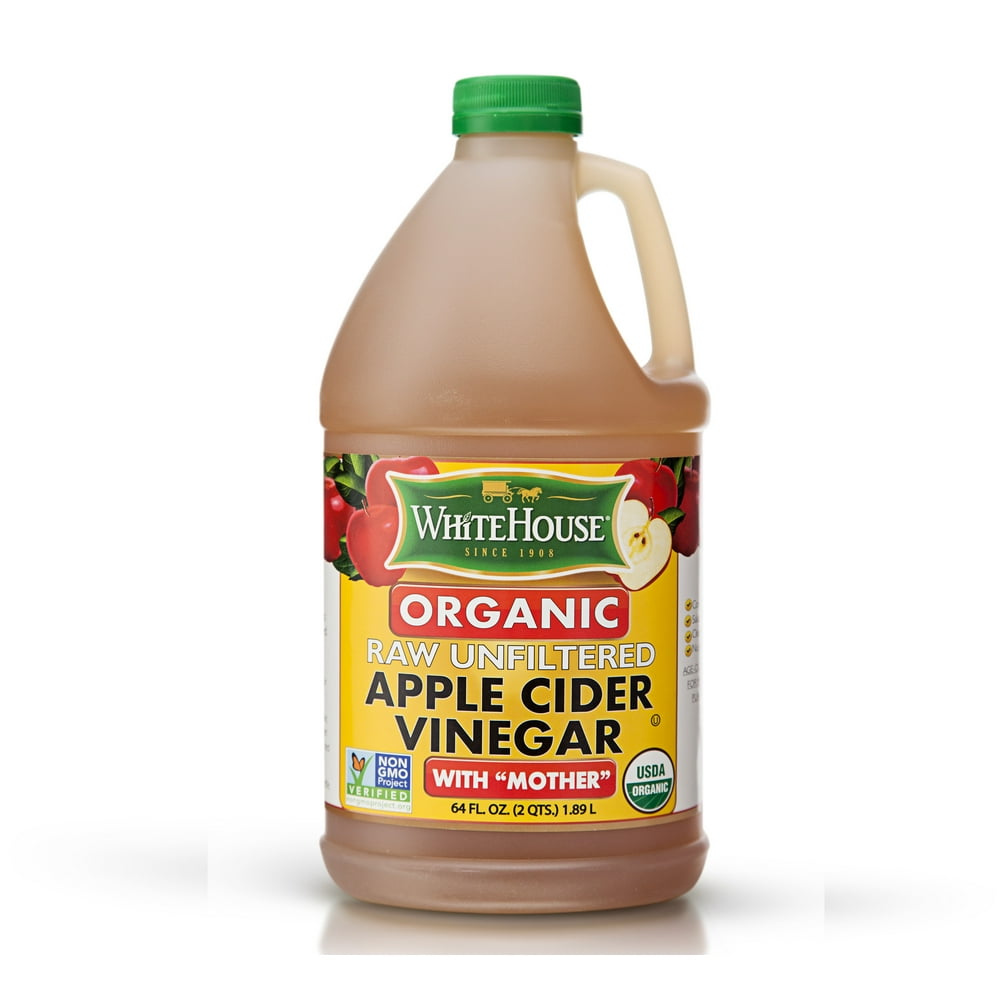 WhiteHouse Organic Apple Cider Vinegar with Mother 64oz