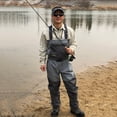 thumbnail image 2 of Vadeadores de pecho , ligeros, impermeables, para pesca, monos, botas, pantalones de para en balsa XXL DYNWAVEMX Waders de pesca, 2 of 8