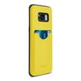 thumbnail image 2 of Samsung Galaxy S8 Edge/ S8 Plus Anti-slip Texture Protector Cover With Card Slot In Yellow, 2 of 4