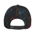 thumbnail image 6 of Naloa Original Classic Low Profile Hat Men Women Baseball Cap Dad Hat Adjustable Unconstructed Gamepad Joystick Game Print Cap, 6 of 9