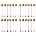 thumbnail image 1 of 24 Pcs Bâtons de Maillet Rond Arc-en-Ciel Marteau Percussion Bâtons pour Enfants Jouet Musical, 1 of 8