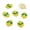 Green Yellow, variant on 20pcs Alien Charms Alloy Enamel Pendants 27.5mm with Rhinestone Delicate Jewelry Craft-Green Yellow