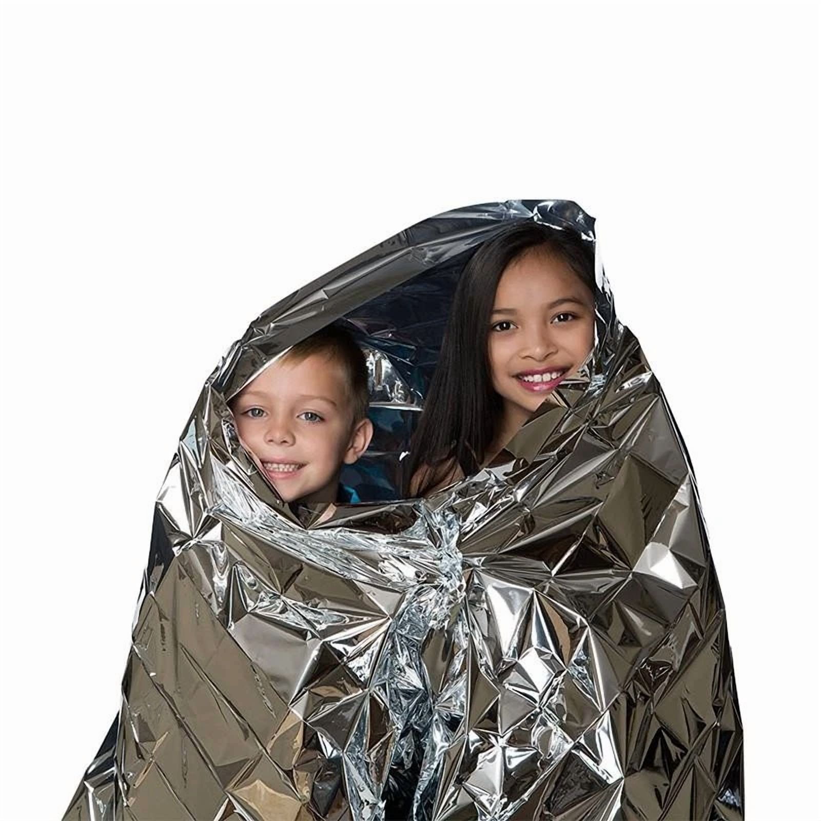 Emergency Thermal Blanket Survival Gear - Outdoor Hypothermia Rescue, Waterproof