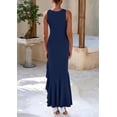 thumbnail image 3 of PRETTYGARDEN Wedding Guest Dresses for Women Summer Formal Gala Maxi Dress Ruffle Mermaid Cocktail Long Dresses, 3 of 8