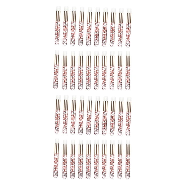 Qarigey 20 Pieces Lash Shampoo Brushes Cosmetic Remover Off Tool Lash Peel Type4