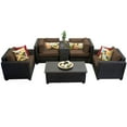 thumbnail image 1 of Rustico 6 Piece Outdoor Wicker Patio Furniture Set 06a, 1 of 7