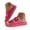 Hot Pink, variant on Women's Sandals Comfortable Beach Slippers Waterproof Flat Slides Walking Hiking Footbed Shoes