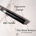 thumbnail image 4 of Swiss Diamond 4.5" Paring Knife, Hammered German Steel w/55 + 2 Rockwell Hardness - ABS Handle, 4 of 6