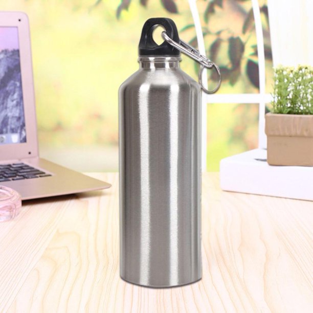 Hervidor Deportivo Hervidor Deportivo Tmvgtek Hervidor De Agua Portátil De Aluminio Para Deportes Al Aire Libre Con Tapa (Plata 600Ml)