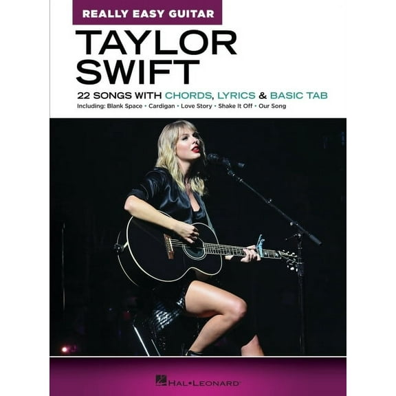 Taylor Swift - Really Easy Guitar: 22 Songs with Chords, Lyrics & Basic Tab, (Paperback)