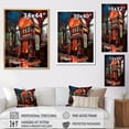 thumbnail image 4 of Designart "Vibrant Jukebox Captured In Photography I" Jukeboxes Floater Framed Wall Decor, 4 of 5