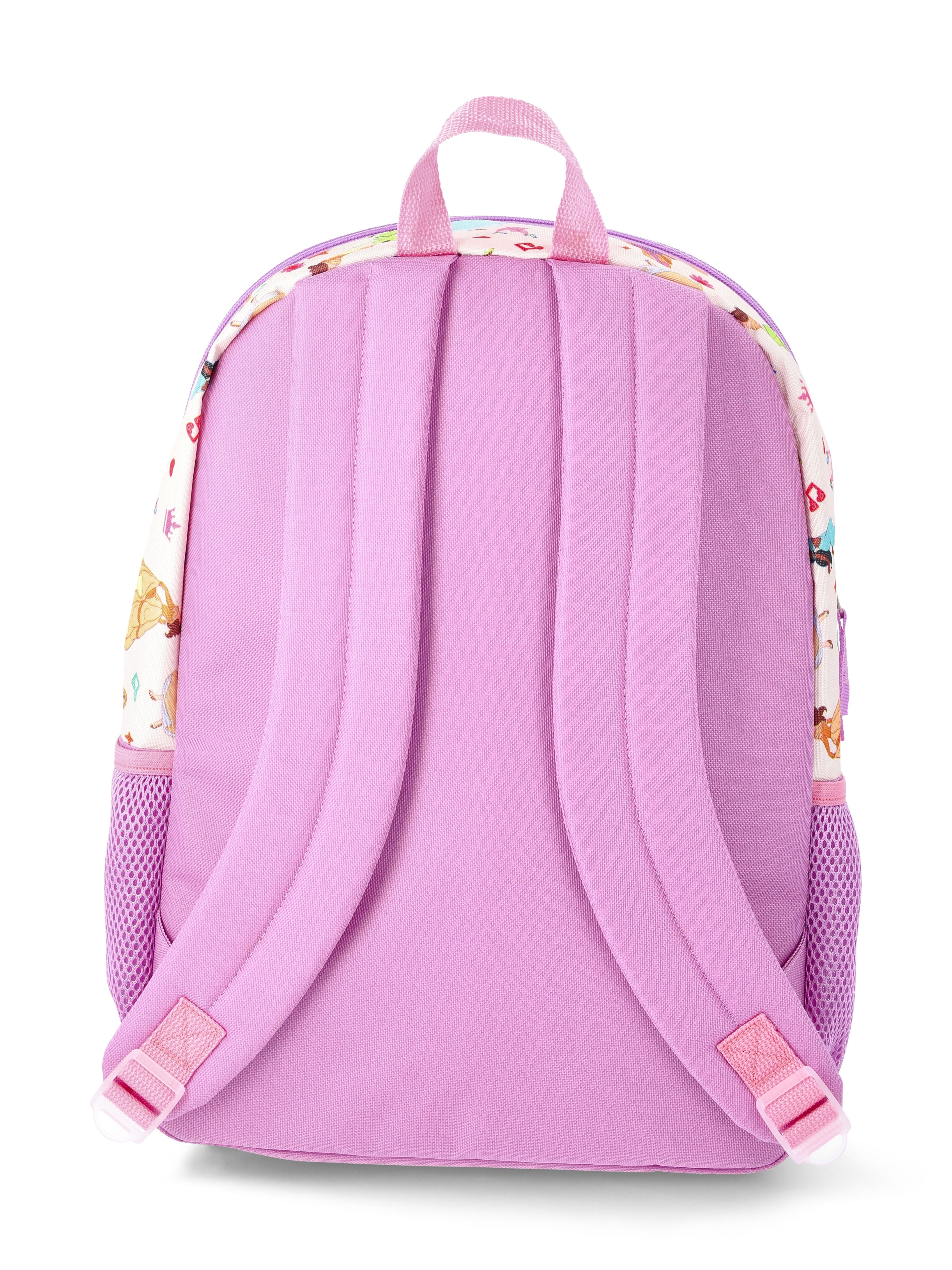 Disney Princess Girls' 16" Backpack, Pink