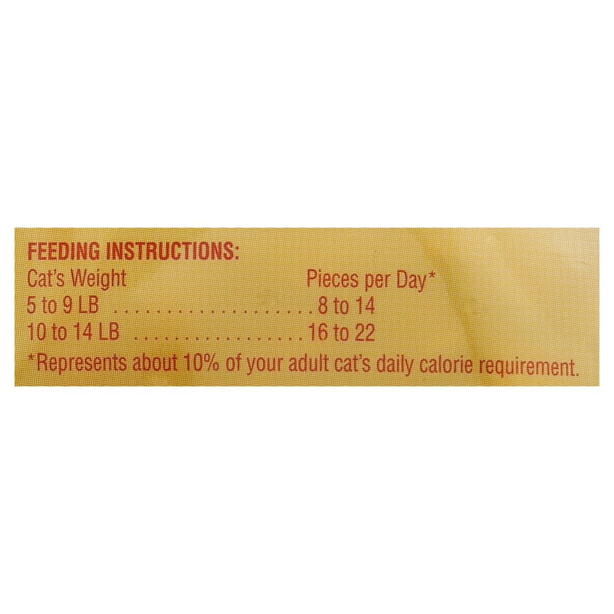 (4 pack) Meow Mix Irresistibles Cat Treats, Soft with Salmon, 3-Ounce Bag