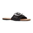 thumbnail image 2 of Sandalias Efe Mujer Negro De Piso Slideon negro 27, 2 of 10