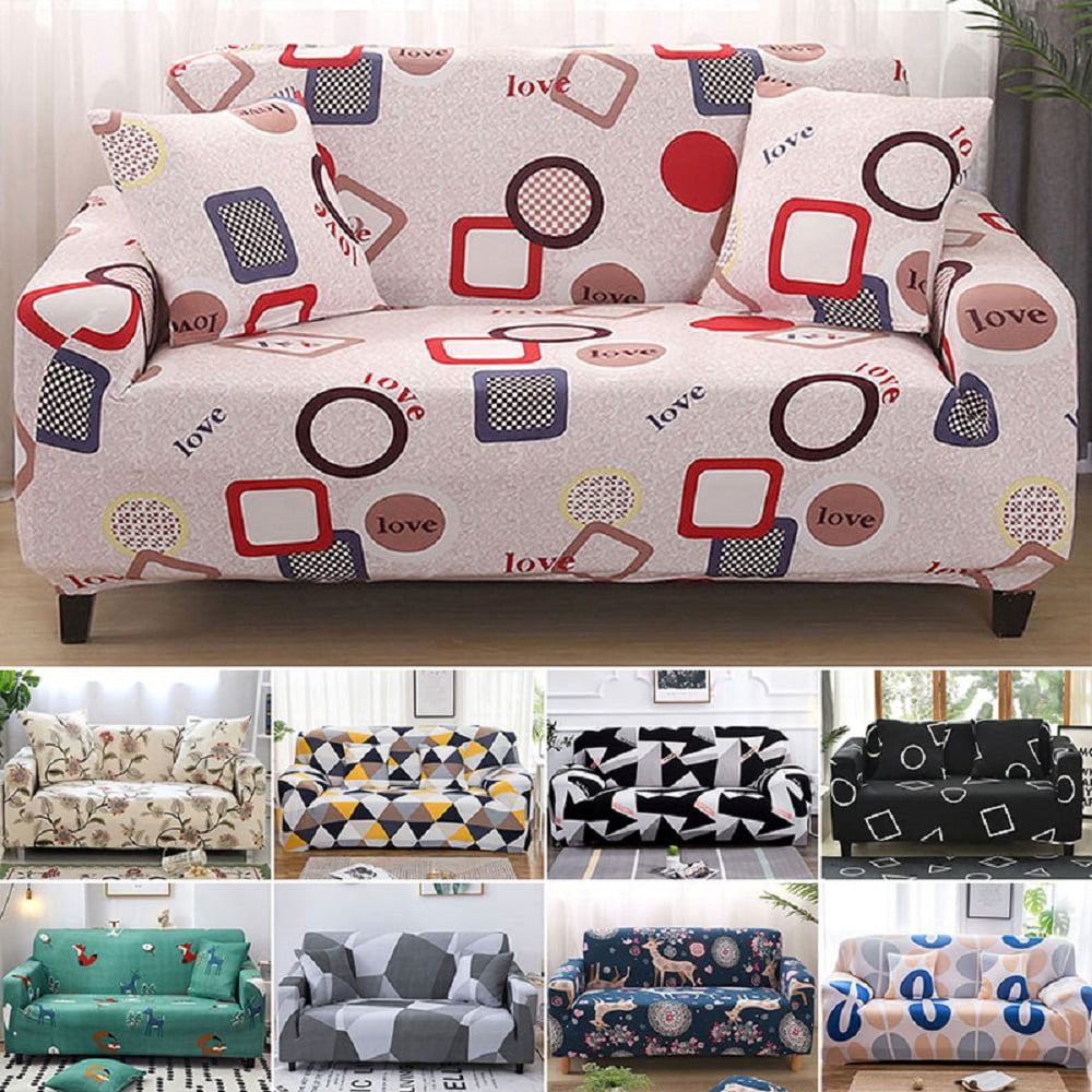 1234 Seater Elastic Stretch Sofa Cover Couch Cover Slipcovers Recliner Protector 
