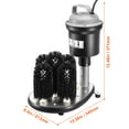 thumbnail image 2 of KFFKFF Industrial Electric Glass Cleaner, 5-Brush Bar Glass Washing Equipment, 1200 Units/Hour Stemware Cleaning Device, Ideal for Cleaning Champagne Flutes, Beer Steins, Mugs, 2 of 9