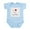Sky Blue, variant on CafePress - I Love My Aunties Infant Bodysuit - Baby Light Bodysuit, Size Newborn - 24 Months