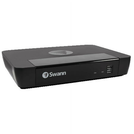 Swann - Pro Enforcer 8-Channel, 6-Bullet Camera Indoor/Outdoor PoE Wired 4K UHD 2TB HDD NVR Security Surveillance System - White