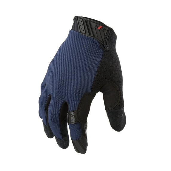 212 Performance MGGC-BL04-009 Silicone Grip Touch-Screen Compatible Mechanic Gloves in Navy Blue, Medium