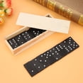 thumbnail image 4 of Domino Set, 28PCS Wooden Kids Learning Toy Set Lightweight Educational Numbers Learning Board Game Children Gift Safe and Creative, 4 of 7
