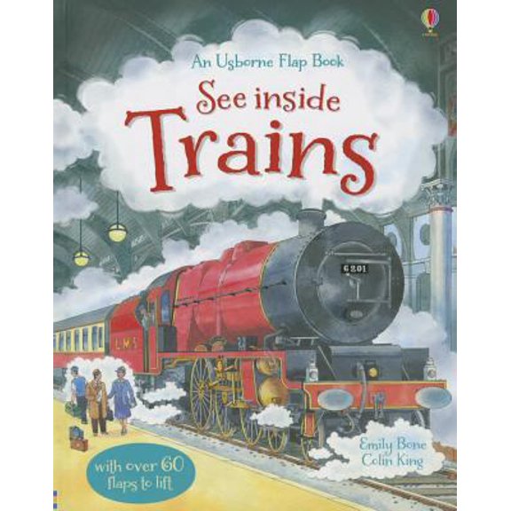 Pre-Owned See Inside Trains (Usborne Flap Book) (Unknown) 0794533779 9780794533779
