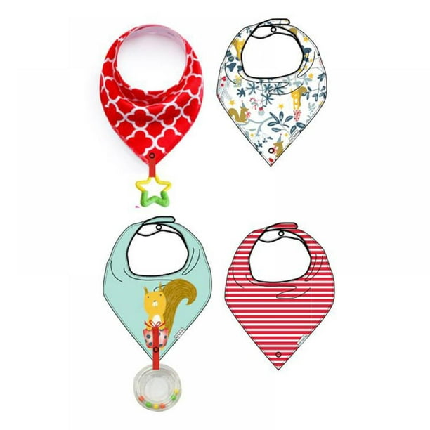 congestie interval is genoeg Baby Bandana Drool Bibs for Boys and Girls, Organic, Plain colors, Unisex 4  Pack Baby Shower Gift Set for Teething and Drooling, Soft Absorbent and  Hypoallergenic - Walmart.com