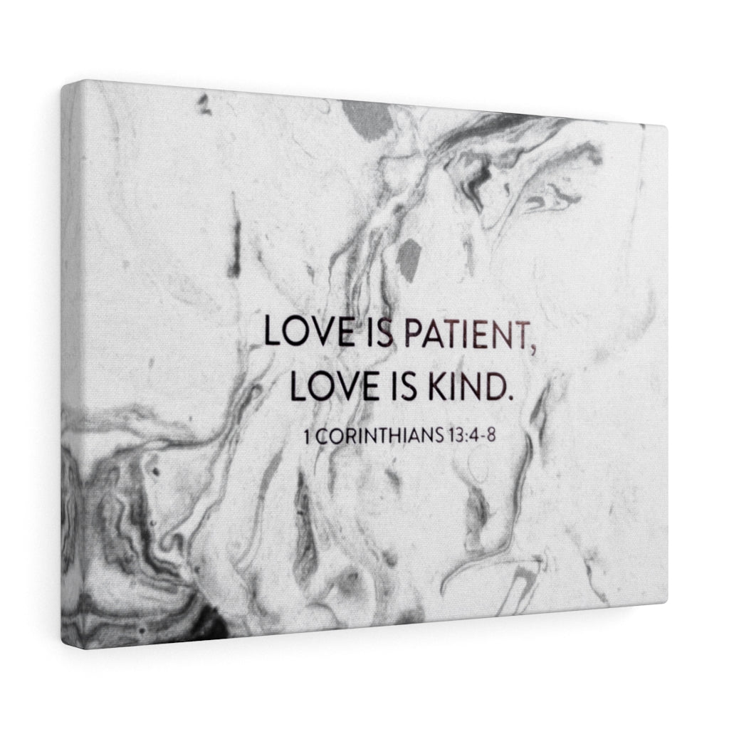 Scripture Walls Love Is Patient 1 Corinthians 13:4-8 Bible Verse Canvas ...
