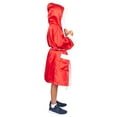 thumbnail image 2 of Boxing Robe and Shorts Halloween Costume in Satin for Halloween, Cute Cosplay Boxer Cloak for Kids, 2 of 4
