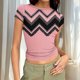 thumbnail image 1 of Xuyuer Womens Short Sleeve Sweater Tops Crewneck Basic Knit Pullover Lightweight Casual Sweaters Blouse Dressy Casual Summer T Shirts Loose Fit Business Work Clothes Blouses, 1 of 6