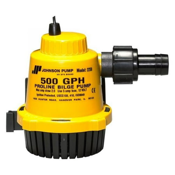 Johnson Pump  500 GPH 12V Proline Bilge Pump