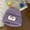 Purple, variant on Holiday Party Outfits Aueoeo Winter Knitted Beanie Hat Woolen Fal Hat Big Eyes Small Monsters Skull Caps With Two Ball Purple