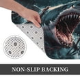 thumbnail image 3 of Kdxio Wave Chain Shark,16" x 24", Non-Slip Front Door Mats,Outdoor Welcome Mat Washable, 3 of 9