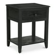thumbnail image 2 of Moe's Home Collection Corrine Nightstand Antique Black Wood Nightstands, 2 of 6