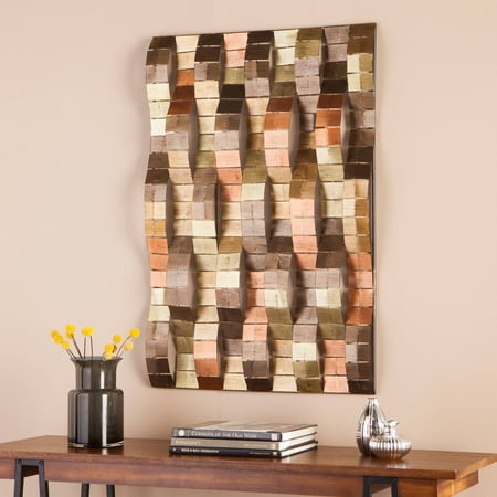 Toucan Metal - Southern Enterprises Xano Metal Wall Sculpture, Warm Tuscan Metallics