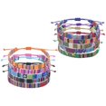 thumbnail image 5 of Here's a refined and engaging product description for your **10pcs Woven Bracelets Set**:\n\n \n\n### 🌿 10pcs Woven Bracelets Set – Adjustable Bohemian, 5 of 5