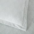 thumbnail image 6 of Chezmoi Collection 3-Piece Embossed Velvet Comforter Set King Size, Gray - Soft Plush Velvet Bedding Set with 2 Pillow Shams for All Seasons with Washed Microfiber Reverse, 6 of 9
